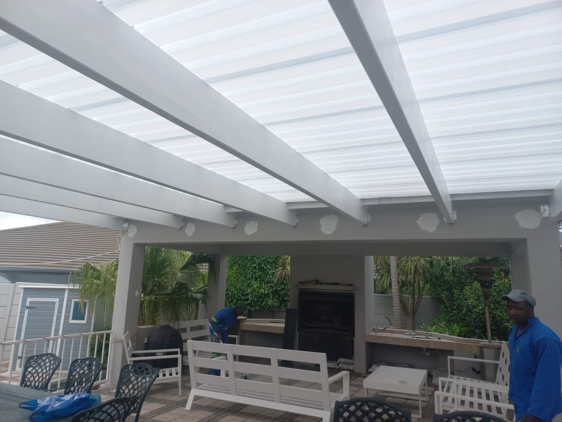 New polycarbonate roof in Durbanville